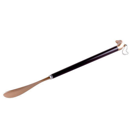 Extra-Long Shoehorn Shoe Lifter with Long Handle, Lazy Shoe Helper, Non-Wearing Shoe Tool, Household Extended Shoehorn Shoe Puller