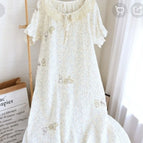 Bunny short-sleeved skirt / M