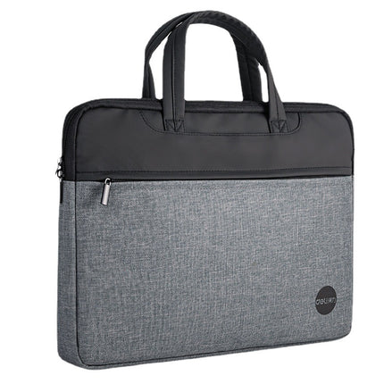 Deli 5590 Document Bag Printed logo Portable Business Briefcase Company Meeting Portable Document Bag