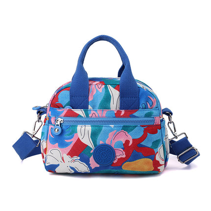 Casual Shopping Crossbody Bag Lightweight Nylon Handbag Fashionable Printed Women's Bag Fashionable All-match Women's Shoulder Bag