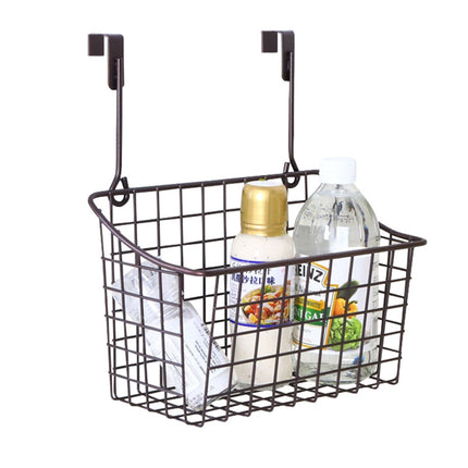 Cabinet Door Rear Hanging Basket Storage Frame Dormitory Artifact Bedside Hanging Basket Kitchen Bathroom Multifunctional Finishing Storage Basket