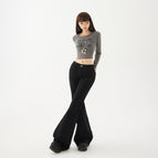 Black, extended length / XS