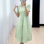 Light green round neck short sleeve / Free size
