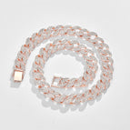 Rose gold necklace 16inch(40cm)