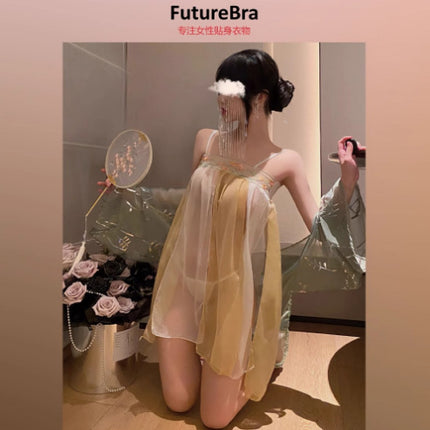 Ancient Style Han Dynasty Sexy Intimates 2025 New Sexy Pajamas Dancer Uniform Passionate Bed Shame Date Collection