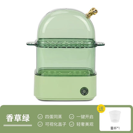 Egg steamer 2024 new can be scheduled to time a person egg cooker automatic power-off household mini small smart