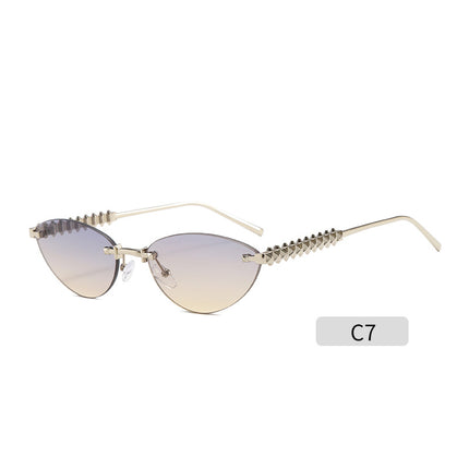 C new fashion personality sunglasses Europe and the United States anti ultraviolet high sense sunglasses trend sunglasses men and women