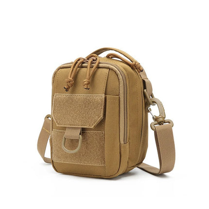 New Outdoor Crossbody Portable Shoulder Bag Multifunctional Portable Waist Bag Mobile Phone Card Bag Large Capacity Crossbody Bag