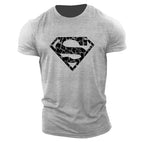 gray printed in black / 3XL