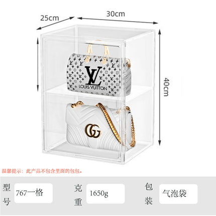 Blind Box Storage Display Stand Desktop Transparent Dustproof Acrylic Lego Bubble Mate Storage Cabinet Hand Display Box
