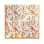 Fhz25-9805-1 small flower branch with orange edge / 65*65