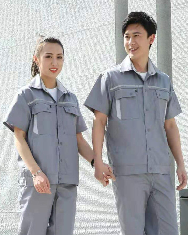 (tooling category preferred recommend) 2024 spring and summer new 65 polyester 35 cotton suit men's tooling for men and women with the same style