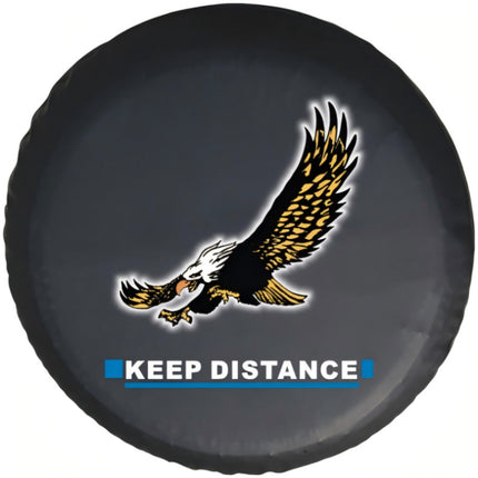 Source factory car tire protective cover tire cover spare tire cover protective cover thickened tire cover all black tire cover