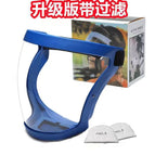 Upgraded blue frame white film