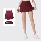 Skirt dark red / 10/XXL
