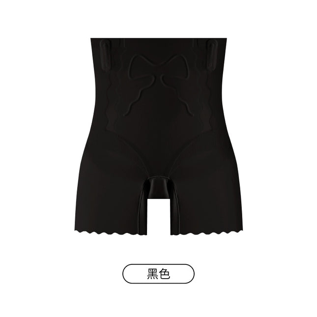 Summer 1607 Light Cool Skin Invisible Liquid Foundation Nylon Jelly Strip Body Shaping Hip-lifting High Waist Base-on Belly Tinting Underwear