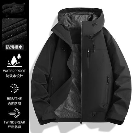 ✅ Lightweight Single-Layer Jacket for Women 25 Spring & Fall Outdoor Windproof and Waterproof Men's Travel Mountaineering Jacket Jacket