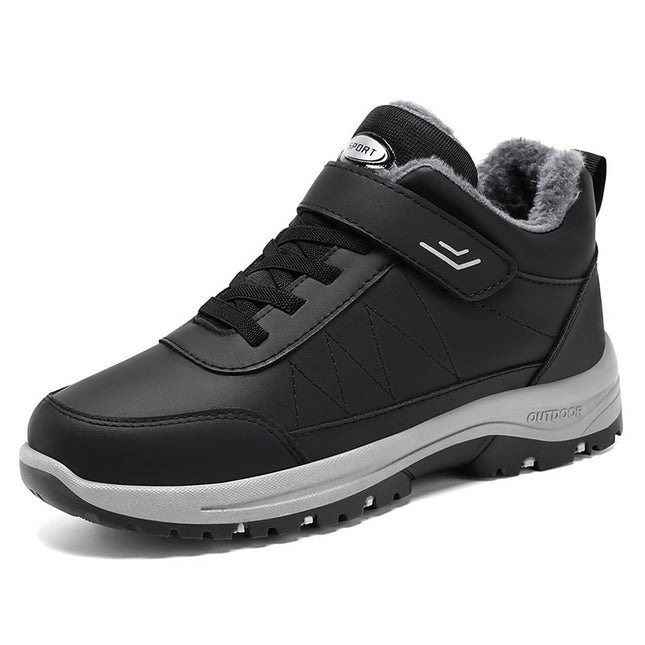 Cotton Shoes 2025 Winter Outdoor Sports Cotton Boots Cross-Border Thickeneded Plush Lining Warm Couple Casual Snow Boots