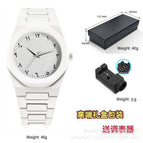 White shell white dial
