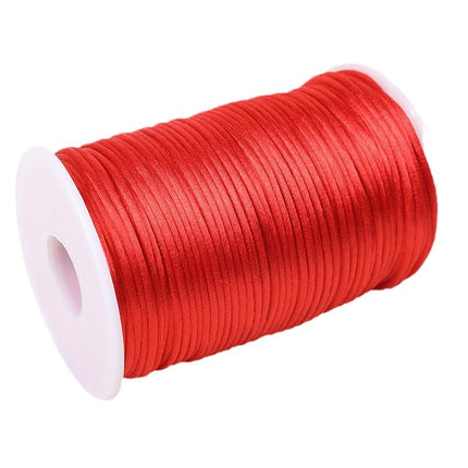 Chinese knot braided rope diy handmade line 7 Jade line jewelry accessories No. 5 South Korea red rope factory in stock wholesale