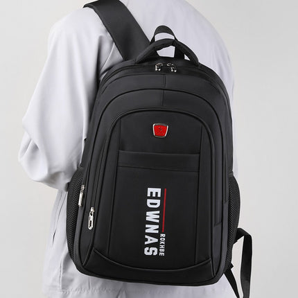 Foreign trade business backpack Oxford cloth men's and women's new computer backpack outdoor junior high school student travel schoolbag