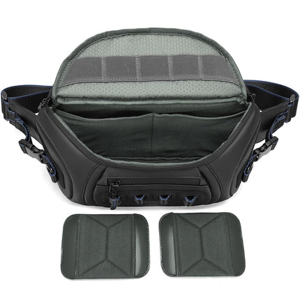 Waterproof Single-Shoulder Men's Chest Bag, Polaroid Camera Bag, Stylish Single-Shoulder Photography Bag, Micro-Single Fuji Oxford Cloth Storage Bag