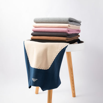 Double-sided brushed faux velvet seamless women's fleece-lined thickened patch thermal vest bottoming autumn and winter plus size all-matching