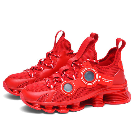 Cross-Border Large Size Blade Shoes Men's Breathable Running Casual Sports Shoes Men's Non-Slip Shock-Absorbing Running Blade Sports Shoes