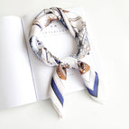Caribbean-blue and white