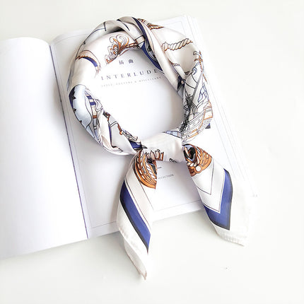 70 square scarf scarf French women's high-end sense scarf all-match 2024 new matching village shirt scarf scarf wholesale