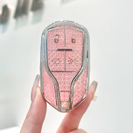 Suitable for Maserati car key cover fashion high-end exquisite women's key shell special car