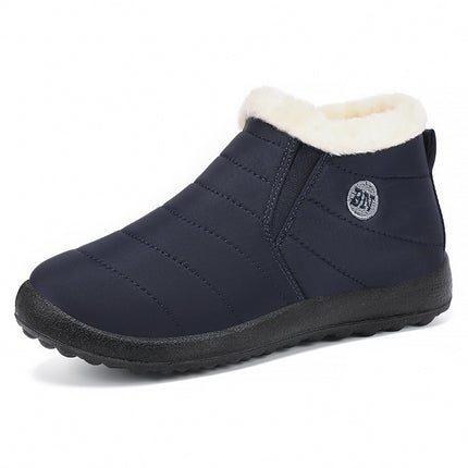 Cotton Shoes Winter 2026 New Foreign Trade Model Women's Fleece-Lined Warm Shoes for Parents Polyurethane Casual Cotton Boots Cross-Border Snow Boots