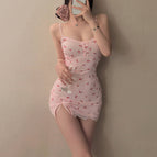 Pink cherry [with removable breast pad] / S