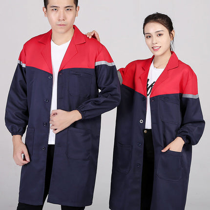 Dirty-Resistant Coat, Coveralls, Work Clothes, Men's Wear-Resistant Factory Clothes, Workshop Handling Logistics Work Clothes, Auto Repair Clothes, Work Clothes, Labor Insurance Clothes