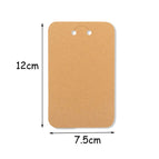 50 PCs/Pack 7.5x12CM / Khaki