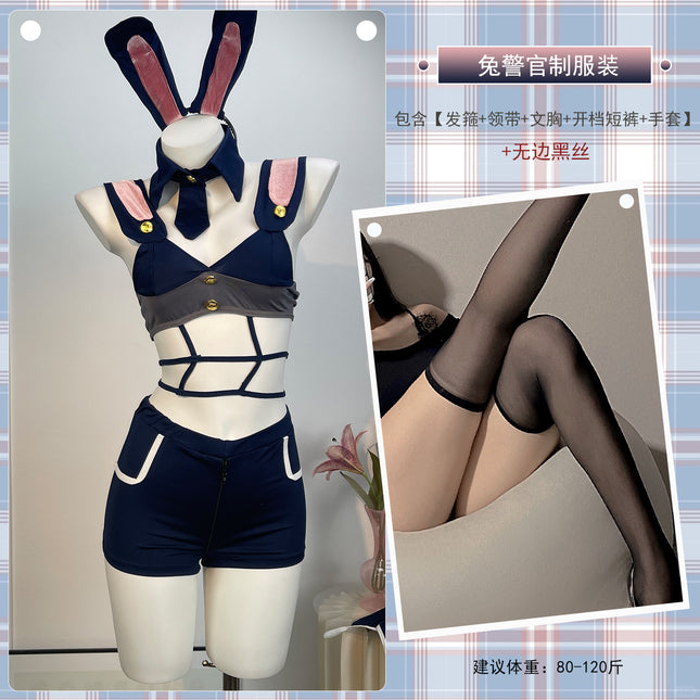 Butterfly Fantasy Sexy Lingerie Pure Desire Role Play Nick Fox Nick Pure Bunny Girl Small Chest Uniform A414