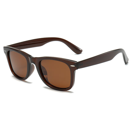 Trendy Version 2140 Us Version Metal Hinge Sunglasses for Men and Women Driving Sports Polarized Sunglasses Rice Nail Retro Glasses