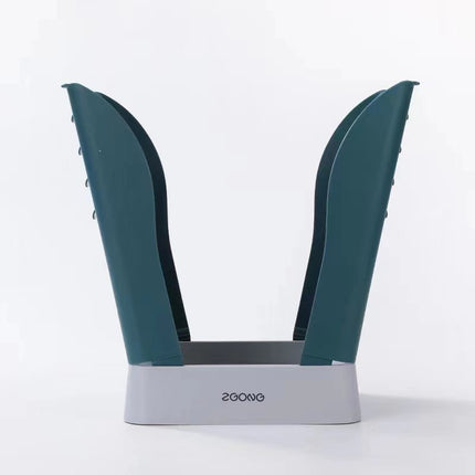 Can adjust the size of the extended trash can does not pick the bag garbage bag does not fall off the universal folding paper basket household