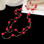 964 red bead chain