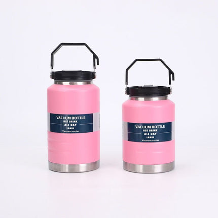 Cross-Border New 304 Stainless Steel Thermos Cup Large Capacity Ton Barrel Outdoor Portable Ice Bucket Wholesale