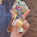 Langlang mountain little monster basic shape series keychain - weasel spirit