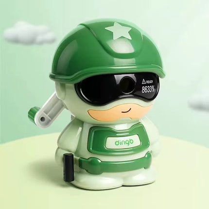 Dingbang cartoon pencil sharpener roll pen hand-cranked primary school children's kindergarten automatic Pen pencil sharpener machine