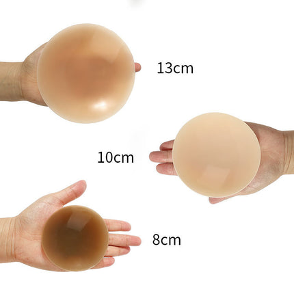 OEM custom super adhesive version no glue self-adhesive breast patch factory wholesale ladies silicone breast patch anti-running invisible bra