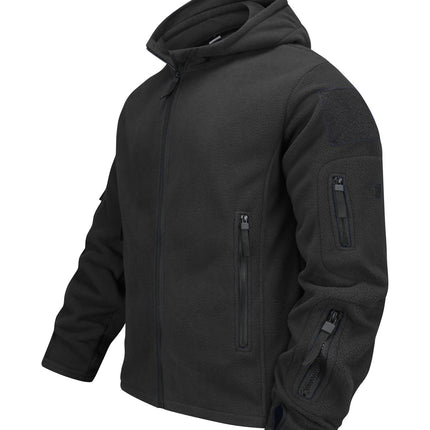 Cross-border New Hot in stock Men's Outdoor Warm Fleece Cold-proof Charge Clothes Style Hat Clothes Hooded Outer Jacket