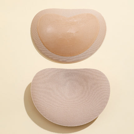 Invisible Chest Pad Insert Thickened Breathable Sponge Cushion for Daily Use Self-Adhesive Non-Slip Push-up Thin Pad for Top-up Underwear