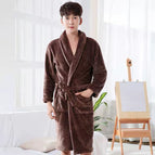 A coffee color robe (male and female) / M -40.00 kg-5.00 kg