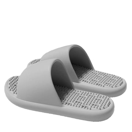Mute Leakage Slippers Women's Bathroom Bath Non-Slip Home Indoor Toilet Hollow Hole Eva Slippers