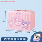 Pink--sanrio large mirror / 25*18*11