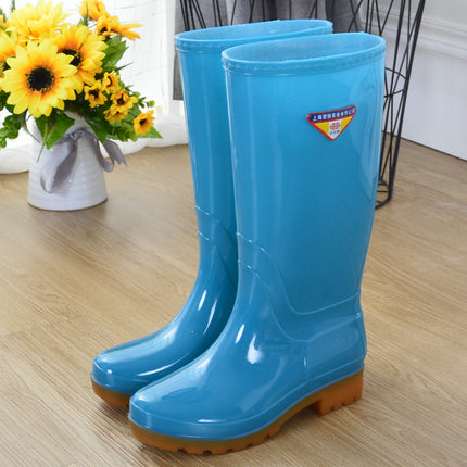 Shenshen Rain Boots for Women, Non-Slip, Waterproof, High-Top, Cotton-Padded, Warm, Suitable for All Seasons, Lightweight, Non-Slip Rubber Shoes