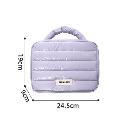 Xinghui Portable Storage Bag Portable Cosmetic Bag Travel Down Storage Bag Large Capacity High Value Toiletry Bag
